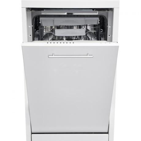 Masina de spalat vase Heinner incorporabila HDW-BI4593TE++, 10 seturi, 9 programe, Control touch, Display LED, Sertar tacamuri, 45 cm, Alb