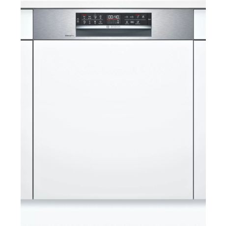 Mașina de spălat vase partial încorporabilă Bosch SMI6ECS69E, 14 seturi, 8 programe, PiezoTouchControl, Sertar tacâmuri Vario, Wi-Fi, 60 cm