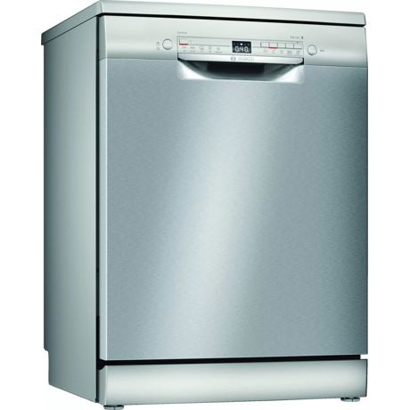 Mașina de spălat vase independentă Bosch SMS2ITI33E, 12 seturi, 5 programe, Wi-Fi, Clasa E, 60 cm, Inox look