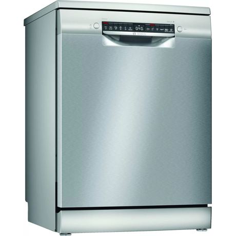 Masina de spalat vase independenta Bosch SMS4HVI32E, 13 seturi, 6 programe, Display, Sertar tacamuri Vario, Wi-Fi, 60 cm, Inox look