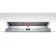 Mașina de spălat vase complet încorporabilă Bosch SMV4HVX32E clasa E