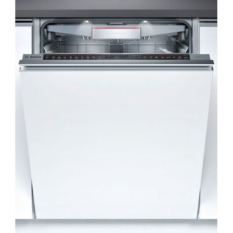 Masina de spalat vase Bosch SMV88UX36E, Total incorporabila, Serie 8, 60 cm, 13 seturi, EmotionLight, PiezoTouchControl, 8 programe