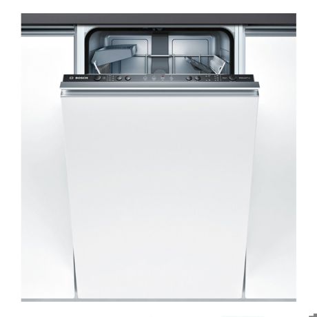 Masina de spalat vase Bosch Serie 4 SPV45CX01E Silence Plus, Total incorporabila, 45 cm, 9 seturi, 5 programe, VarioSpeed Plus, Infolight, Panel comanda inox