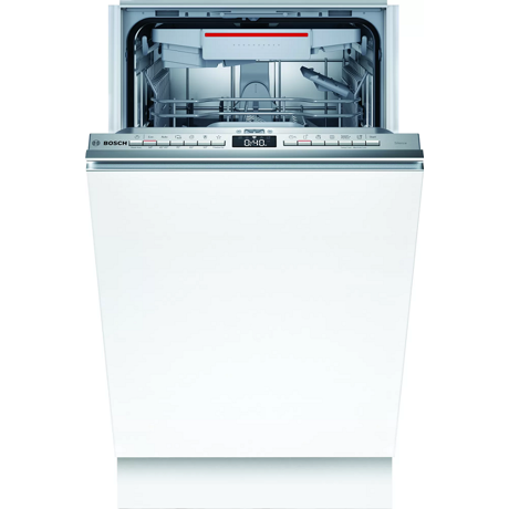 Mașina de spalat vase complet incorporabila Bosch SPV4EMX20E, 10 seturi, 6 programe, InfoLight, Wi-Fi, Sertar tacamuri Vario, 45 cm