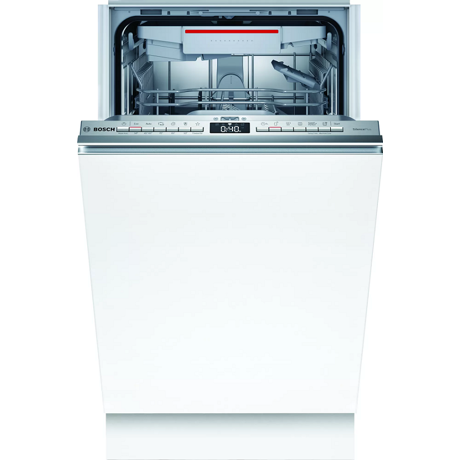 Mașina de spălat vase complet încorporabilă Bosch SPV4HMX61E, 10 seturi, 6 programe, InfoLight, Wi-Fi, Sertar tacâmuri Vario, 45 cm