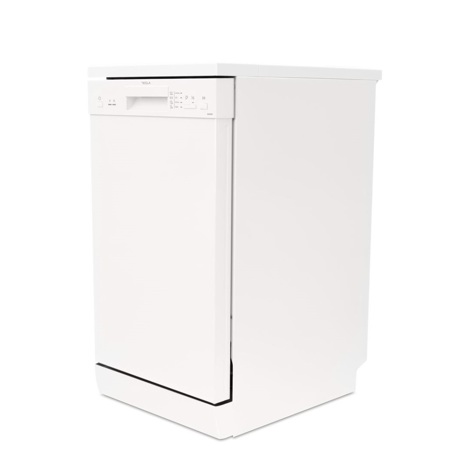 Masina de spalat vase Tesla WD430M, Independenta, 9 seturi, 4 programe, Incarcare la jumatate, 45 cm, Alb