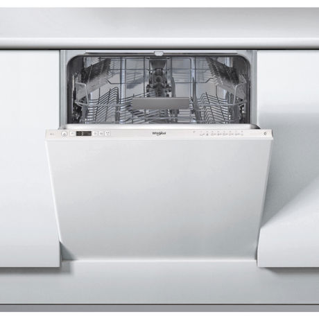 Masina de spalat vase Whirlpool WRIC 3C26, Total incorporabila, 14 seturi, 60 cm, 6 th Sense, 8 programe, Panel comanda alb