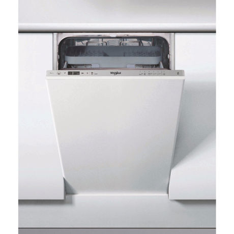 Masina de spalat vase incorporabila Whirlpool WSIC3M27C, 10 seturi, 6 programe, 45 cm, Incarcare la jumatate