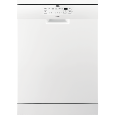 Masina de spalat vase AEG FFB53630ZW, Independenta, 60 cm, 13 seturi, 5 programe, inverter, alba