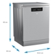 Masina de spalat vase Beko BDFN36530XC