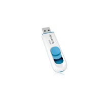 USB Flash Drive ADATA 32Gb, C008, USB2.0, alb+albastru