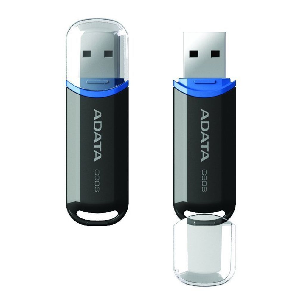 Memorie USB Flash Drive ADATA 64GB, C906, USB2.0, Negru