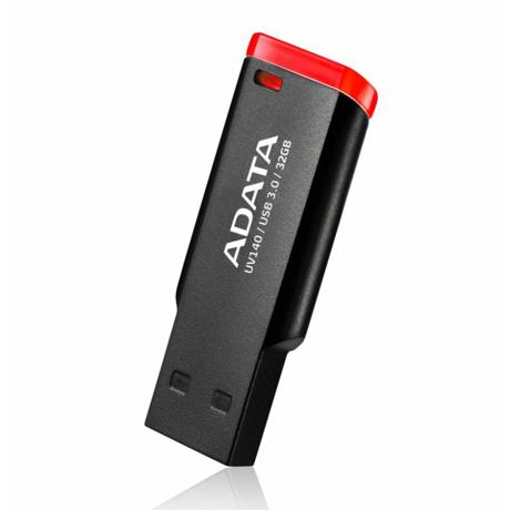 Memorie externa ADATA Small Clip UV140 32GB USB 3.0 Negru/Rosu