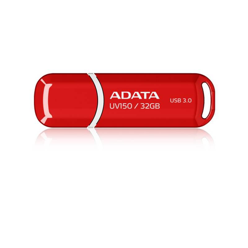Memorie USB Flash Drive ADATA 32GB, UV150, USB3.0, Rosu