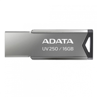 Memorie USB Flash Drive ADATA 16GB, 2.0, Metalic, Argintiu