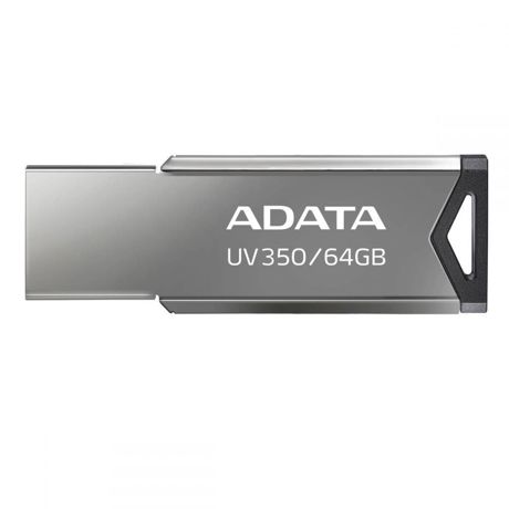 Memorie USB Flash Drive ADATA 64GB, UV350, USB 3.2, Gri