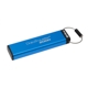 Memorie USB Flash Drive Kingston, 64GB, DT2000, USB 3.0, Keypad, Albastru