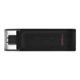 Memorie USB Flash Drive Kingston DataTraveler 70, 128GB, USB 3.2 Gen1, Negru