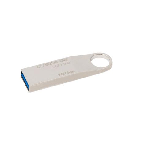 Memorie USB Flash Drive Kingston 128GB DataTraveler SE9 G2 METAL CASING, Memorie USB 3.0, metalic