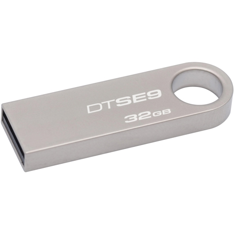 Kingston DataTraveler SE9 Champagne Flash Drive, 32 GB, USB 2.0, metalic