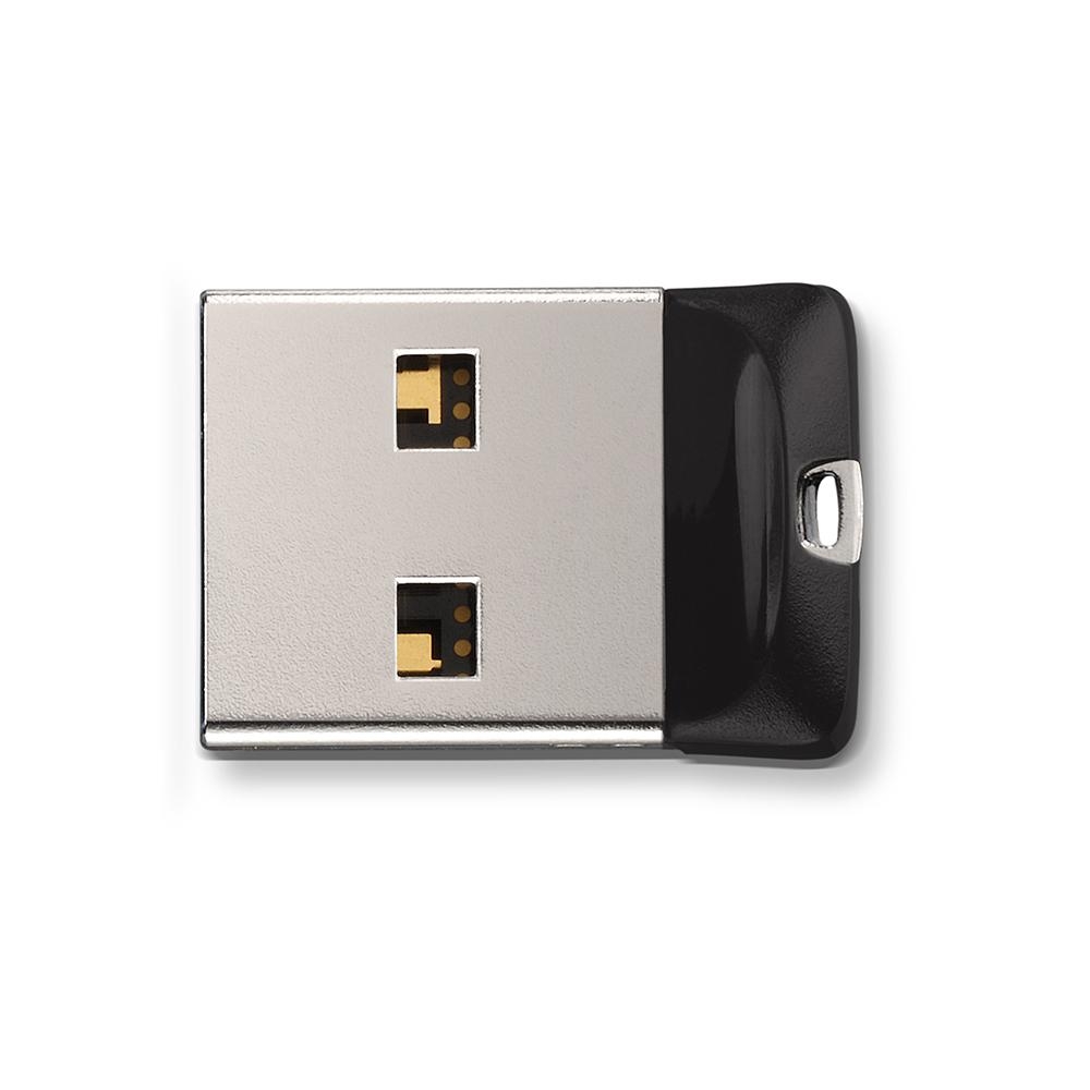 Memorie USB Flash Drive SanDisk Cruzer Fit, 32GB, 2.0, Negru