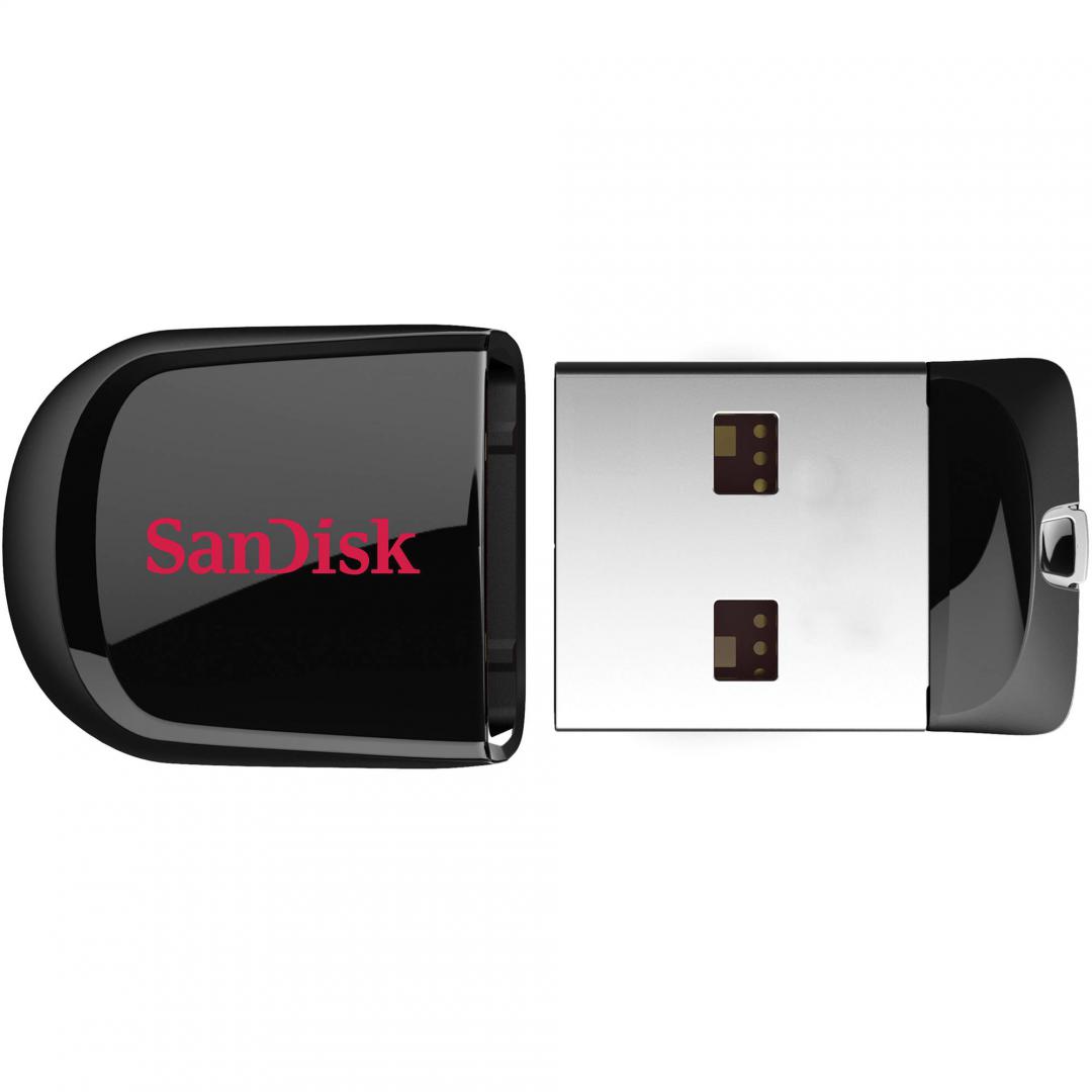 Memorie USB Flash Drive SanDisk Cruzer Fit, 64GB, 2.0