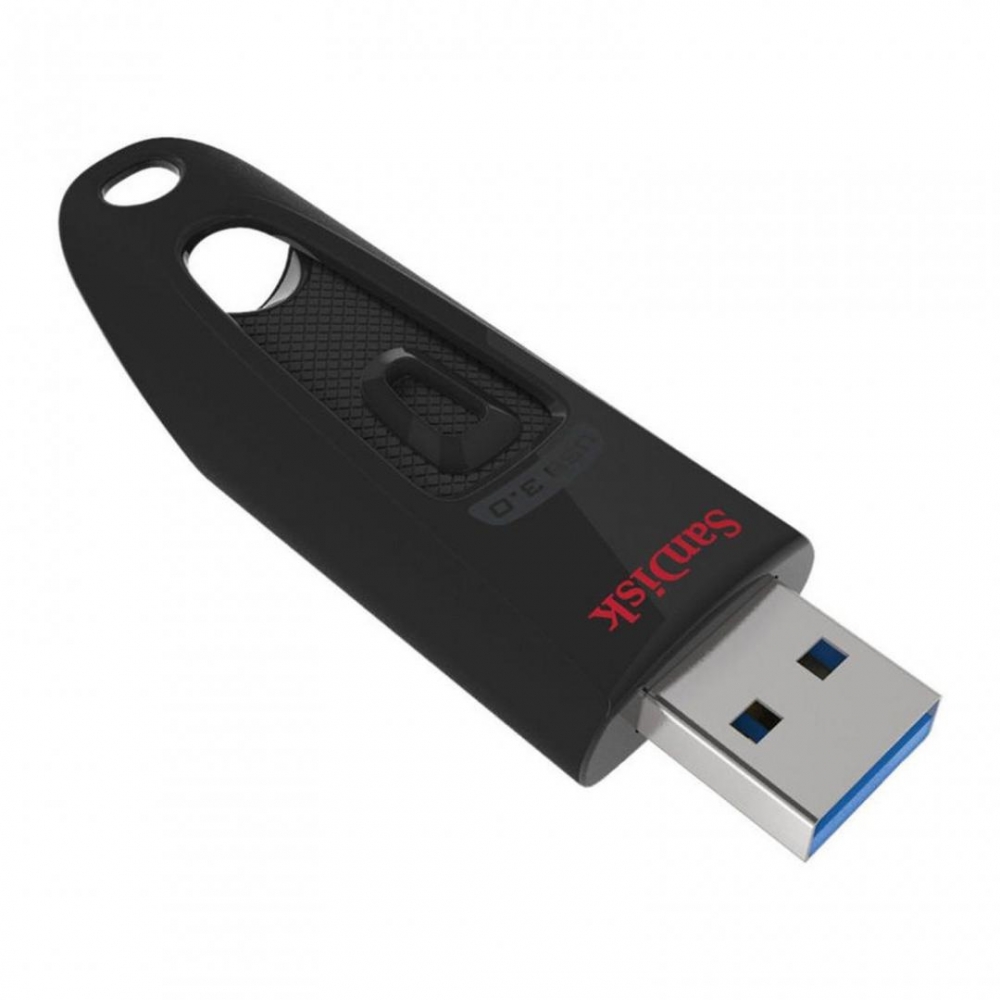 Memorie USB Flash Drive SanDisk Ultra, 64GB, 3.0, Negru