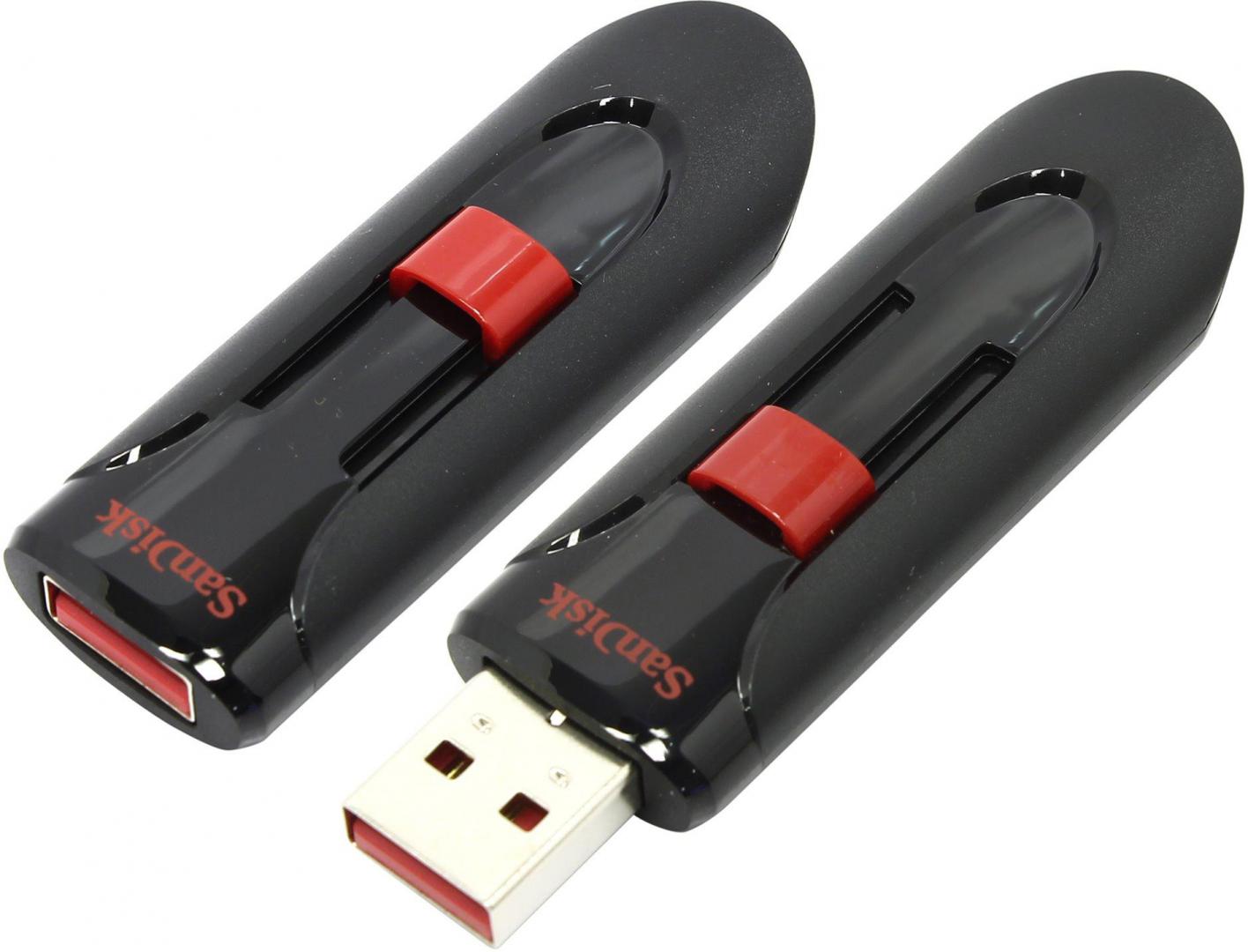 Memorie USB Flash Drive SanDisk Cruzer Glide, 64GB, 2.0