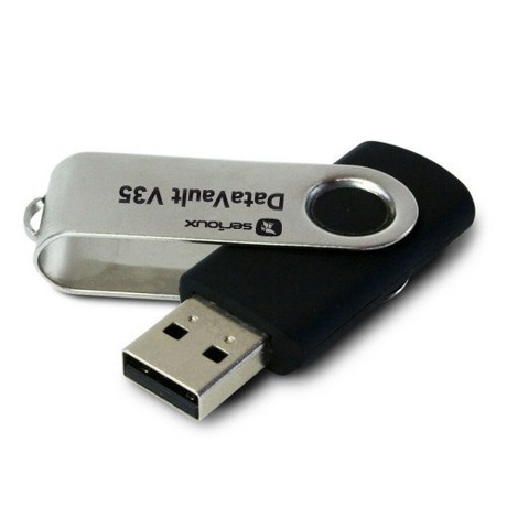 Serioux DataVault 32GB USB 2.0, Black