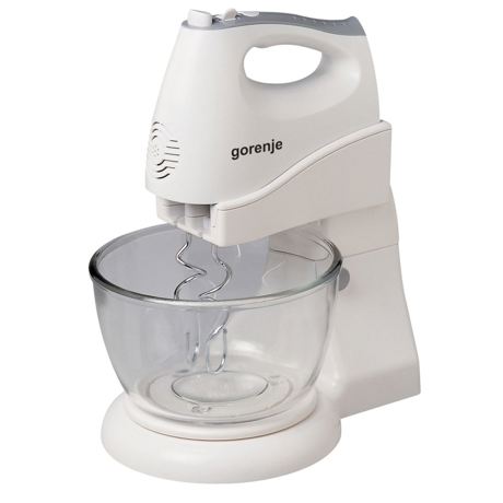 Mixer cu bol Gorenje M 701 W, 350 W, 5 viteze, Alb