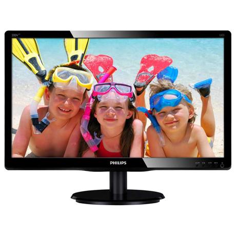 Monitor Philips V-line 200V4LAB2, 19.5", VGA, DVI