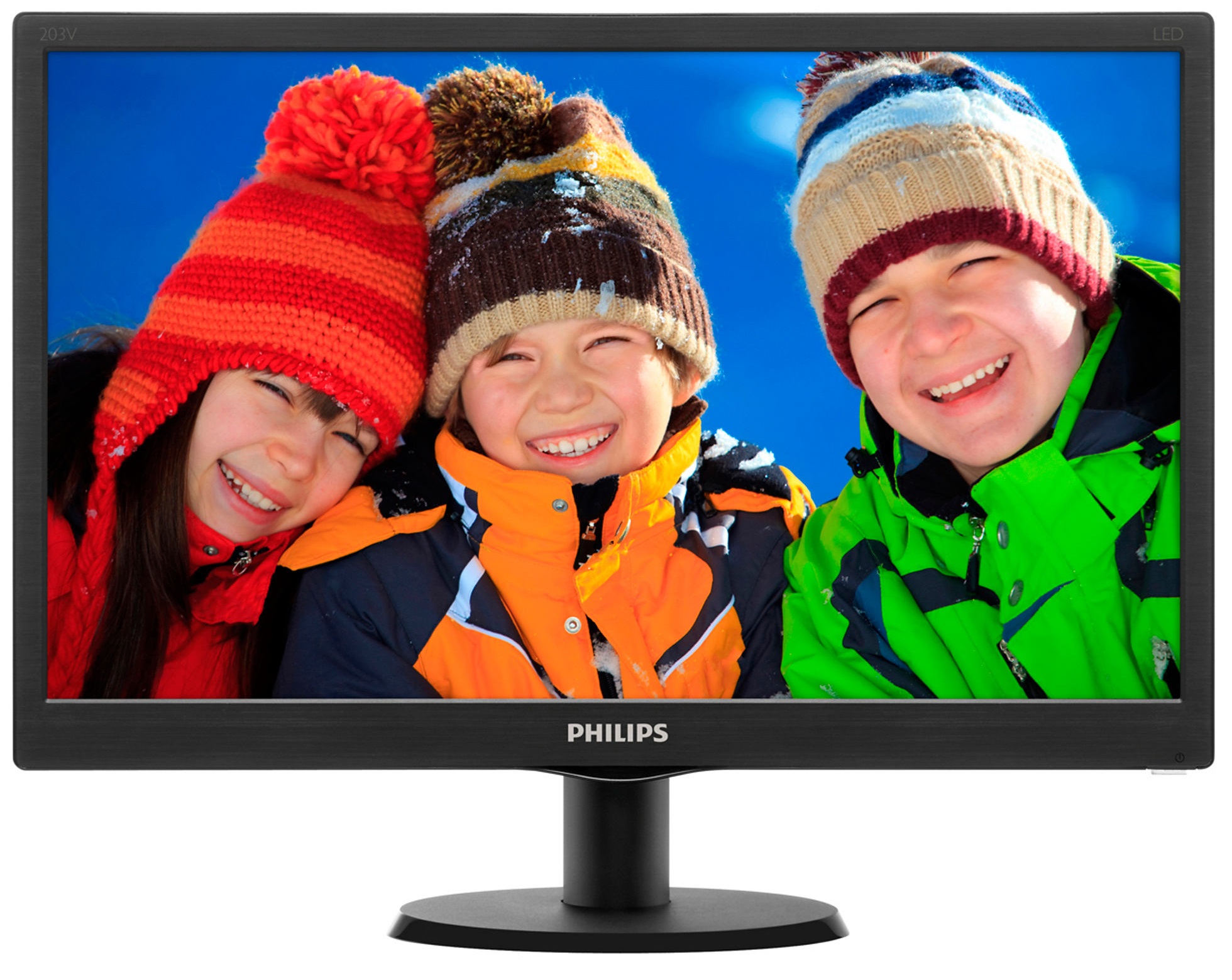 Monitor Philips 203V5LSB26 19.5" negru