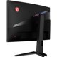 Monitor gaming curbat MSI Optix MAG272CQR, 27", 165 Hz, WQHD, 1 ms, HDMI, DisplayPort, USB, Negru