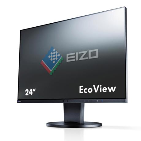 Monitor 23.8" EIZO EV2450, panel IPS LED, 1920x1080, 16:9, 5ms, 250 cd/mp, USB HUB, culoare negru