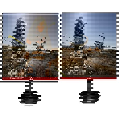 Monitor WLED AOC G2590VXQ, 24.5", Full HD, 1 ms, 75 Hz, HDMI, VGA, Boxe integrate, Bezeless, Negru