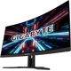 Monitor gaming curbat Gigabyte G27QC 27'', QHD, 1 ms, 1‎65Hz, HDMI, DisplayPort, USB, Negru