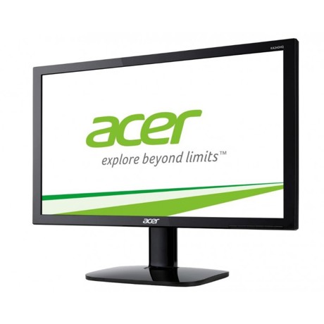 Monitor ACER KA240Hbid, 24", HDMI, VGA, DVI, VESA, Glossy Black 