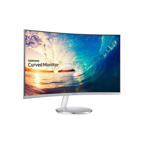 Monitor Samsung LC27F591FDUXEN LED Curbat 27 inch 4ms Silver