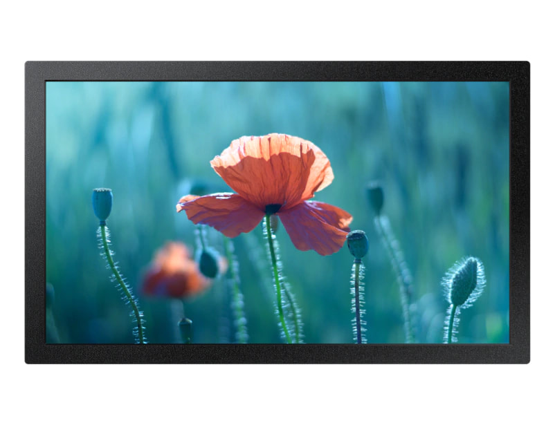 Monitor Samsung Touch QB13R-T, 13", Full HD, 8 ms, HDMI, USB, Wi-Fi, Negru