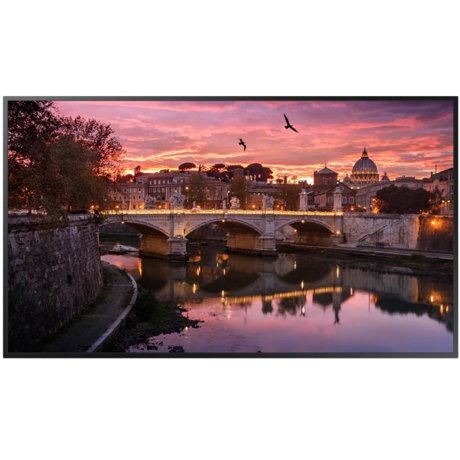 Monitor Signage Samsung QB75R, 75", 4K UHD, 8 ms, HDMI, USB, Negru