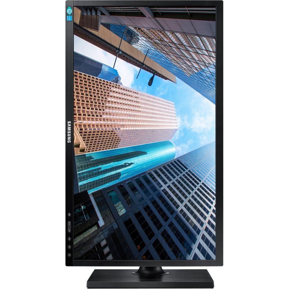 Monitor Samsung S24E450F, 24", Full HD, 5 ms, HDMI, DVI, USB, Negru