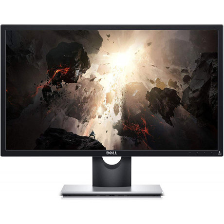 Monitor Dell 23.6'', WLED Full HD, 1 ms, HDMI, VGA, Negru