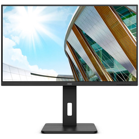 Monitor AOC U32P2, 31.5", 4K, WLED, VA, 4* USB, negru