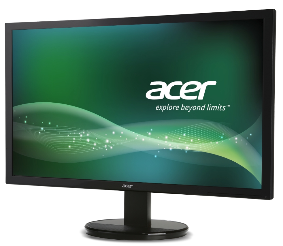 Monitor ACER K222HQLBD, 21.5", 5 ms, VGA, DVI, VESA, Black Glossy