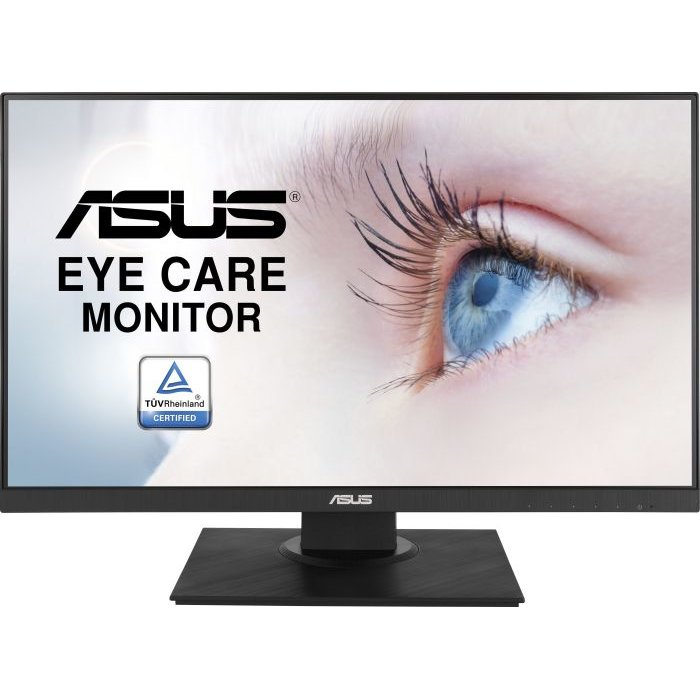 Monitor ASUS VA24DQLB, 23.8", Full HD, 75 Hz, HDMI, DisplayPort, USB, Negru
