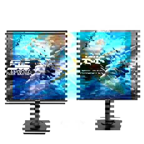 Monitor ASUS VG278Q 27" FHD, Gaming, TN, LED, 1 ms GTG, HDMI, DVI-D, DP, VESA, Speakers, Black