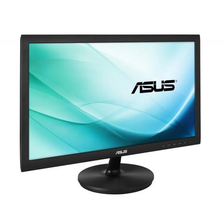 Monitor 21.5" ASUS LED VS229NA, 1920 x 1080, 16:9, 5ms, 250 cd/mp, D-Sub, DVI-D, Kensington Lock, VESA, Negru