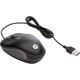 Mouse HP USB Travel, Cu fir, 1000 DPI, 2 butoane, Scroll, Negru