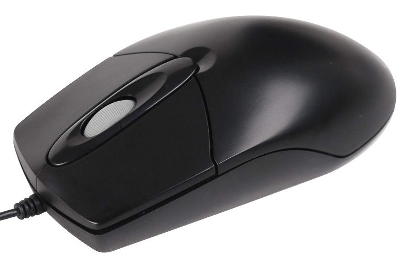 Mouse A4TECH OP-720, USB Black 