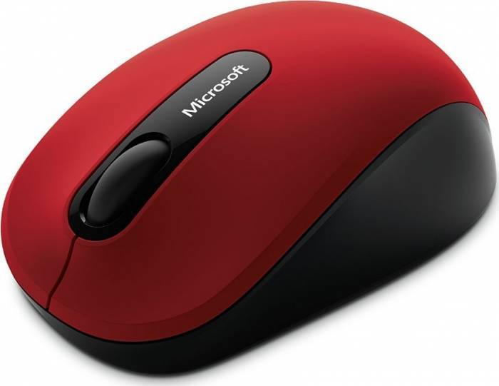 Mouse de notebook Microsoft Bluetooth 3600 Dark Red